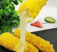 Cheese Stick with Stringy Texture