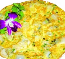 Oyster Crab Omelette