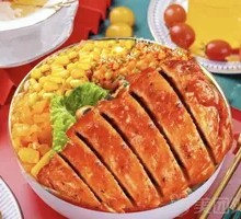 Crispy Chicken Cutlet Rice