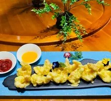 Sea Urchin Shrimp Balls