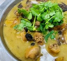 Chicken Stewed with Mushrooms