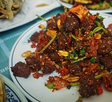 Charcoal-Grilled Pork Cubes