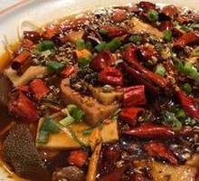 Spicy Dan Dan Noodles with Blood Sausage