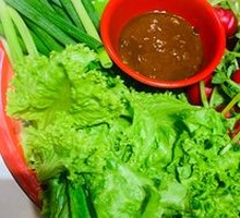 Bountiful Dipping Vegetable Dish