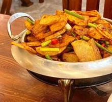 Spicy Potatoes in Dry Pot