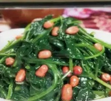 Chen Vinegar Spinach with Peanut