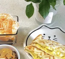 Hot-Pressed Egg Salad