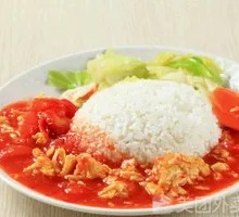 Tomato and Egg Rice