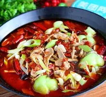 Sichuan Boiled Pork Slices