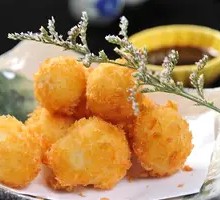 Fried Glutinous Rice Balls