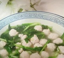 Bok Choy Meatballs
