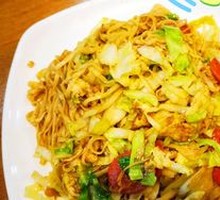 Egg and Ham Fried Noodles