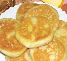 Eggplant and Green Pepper Pancake