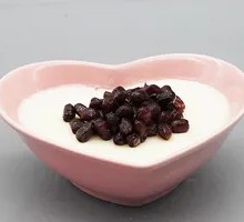 Red Bean Double-Layer Milk Pudding