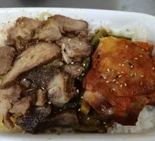 Grilled Meat Double Combo Rice