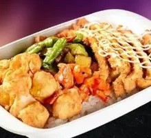 Chicken Strip and Fish Fillet Bowl