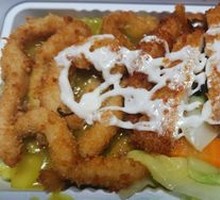 Chicken Strip & Cutlet Rice Combo