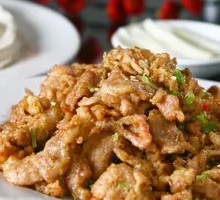 Scallion Stir-Fried Lamb