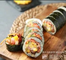 Corn Salad Sushi Roll