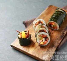 Sesame Seed Rice Roll with Meat Floss