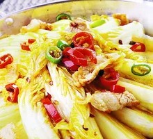 Spicy Pot-Braised Baby Bok Choy