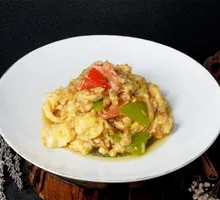 Shrimp and Egg Stir-Fry