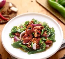 Spicy Pork Intestines Stir-fry