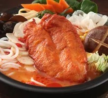 Tomato Chicken Rice Noodles