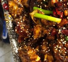 Spicy Stir-Fried Chicken Frames