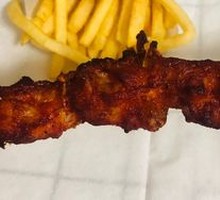Double Huaxiang Crispy Pork Ribs Skewers