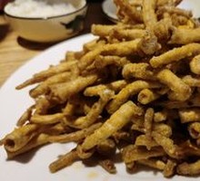 Egg Yolk Baked Mushrooms
