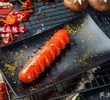 Fried Hot Dog Sausage