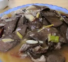 Stir-fried羊Blood