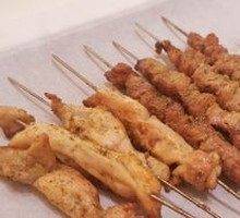 Freshly Skewered Lamb