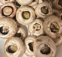 Roasted Button Mushrooms