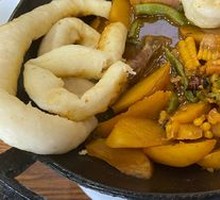 Pork Rib Bean Potato Steamed Cake