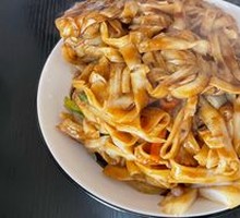 Egg Fried Knife-Cut Noodles