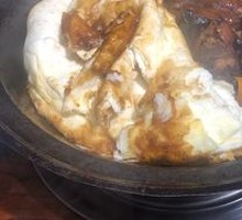 Chicken and Mushroom Stewed Pancake