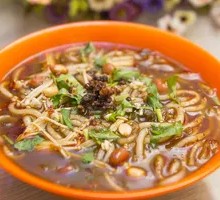 Spicy and Sour Potato Noodles