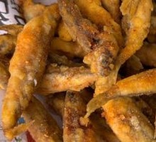 Crispy Fried Small Fish
