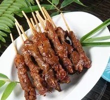 Hand-held Beef Skewers