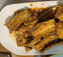 Stewed Spare Ribs with Knife Fish