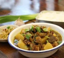 Braised Beef Tendon and Potato