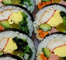 Crab Stick Seaweed Rice Roll