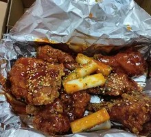 Creamy Fried Chicken Leg