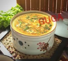 Soy Sauce Egg Flower Porridge