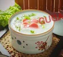 Corn and Ham Porridge