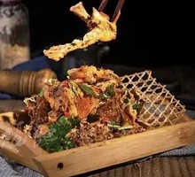 Smoked and Tossed Chicken架