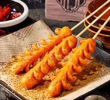 Crispy Pork Sausage with Wheat Tips