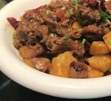 Stir-Fried Goose with Wide Noodles